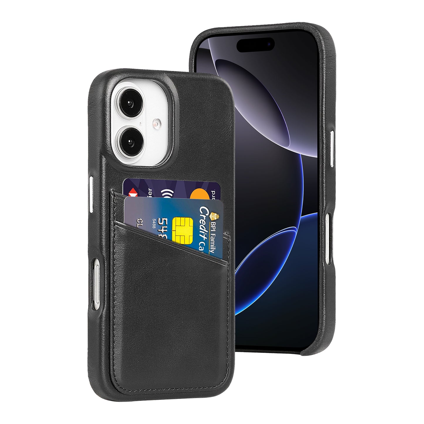 IPHONE PURSE WITH 2 CREDIT CARD HOLDER