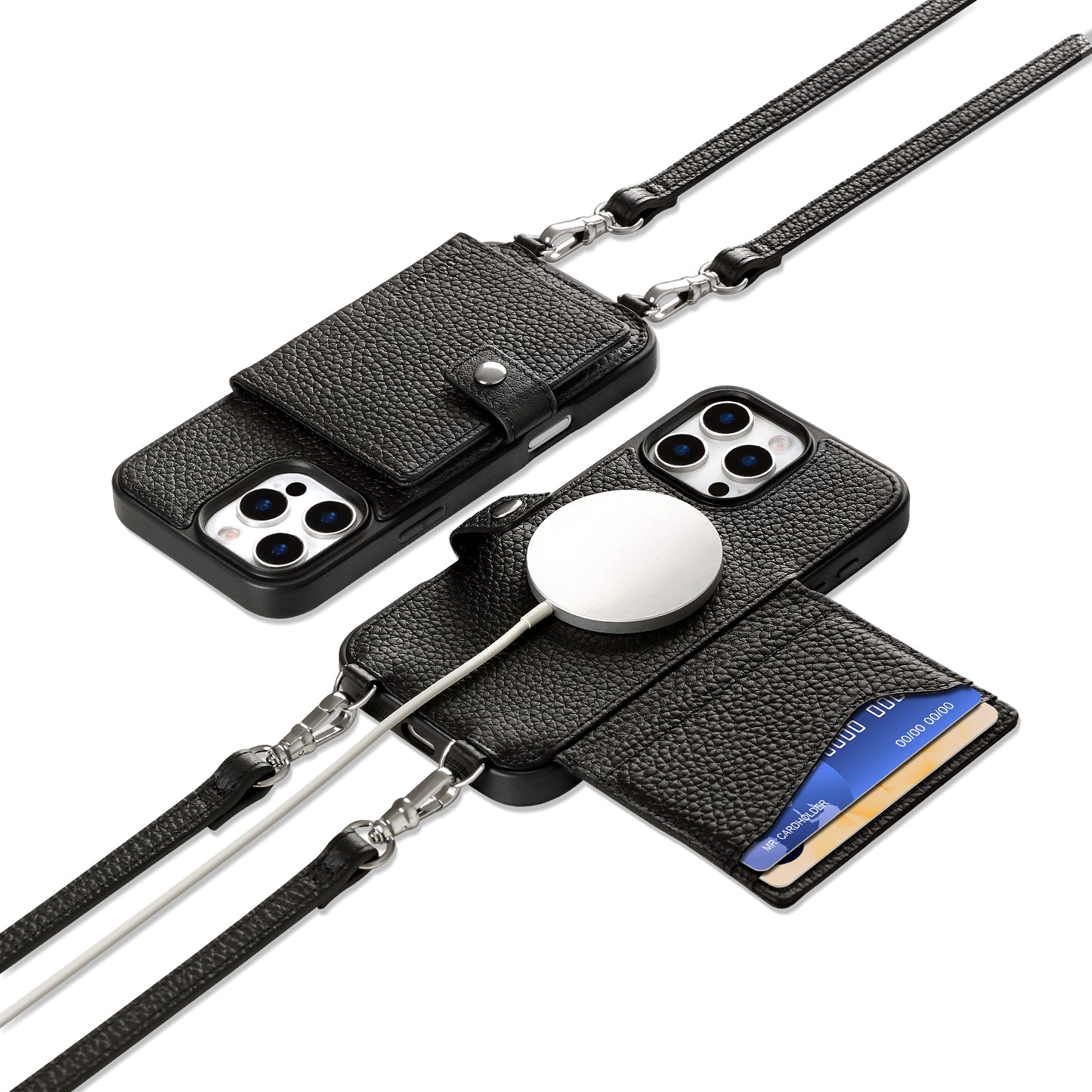 MAGSAFE CROSSBODY CASE|LYCHEE PATTERN