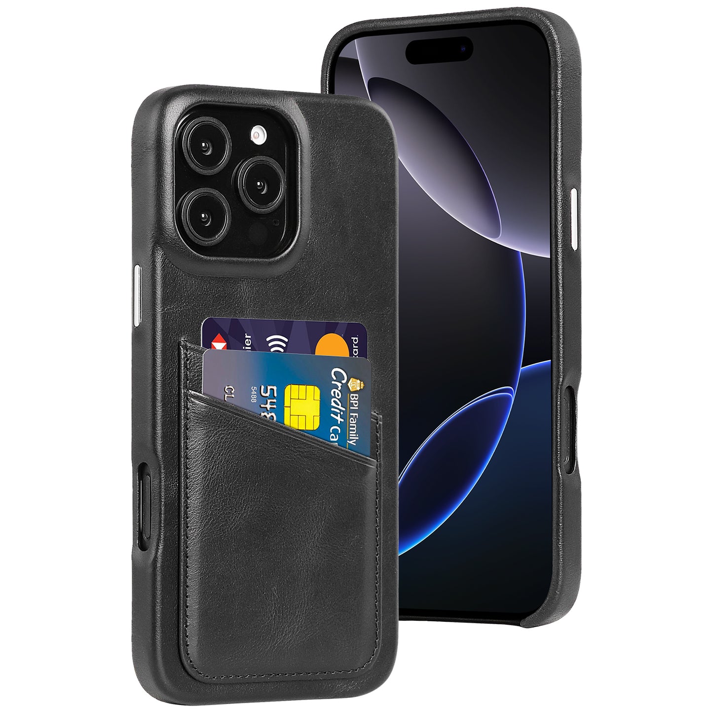 IPHONE PURSE WITH 2 CREDIT CARD HOLDER