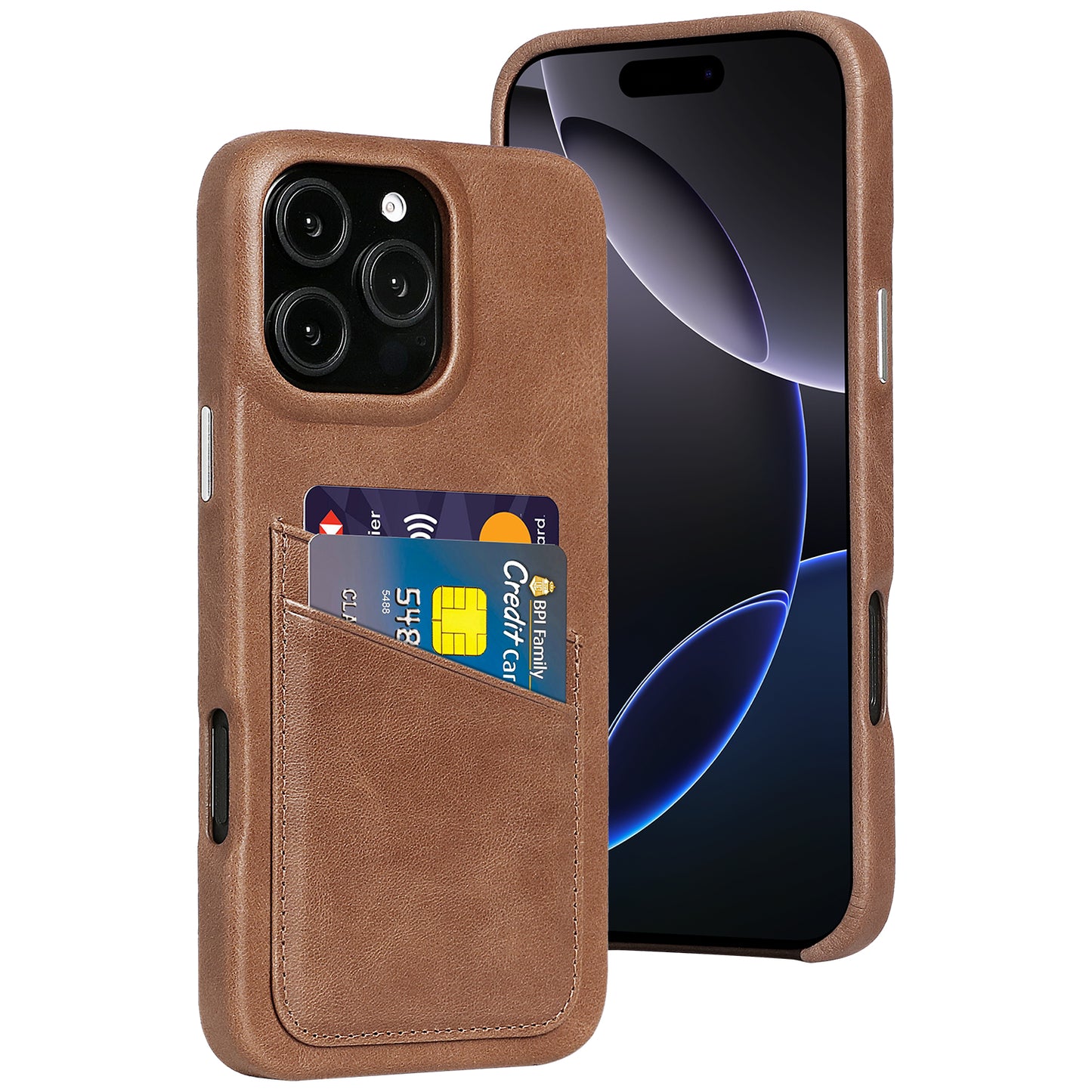 IPHONE PURSE WITH 2 CREDIT CARD HOLDER