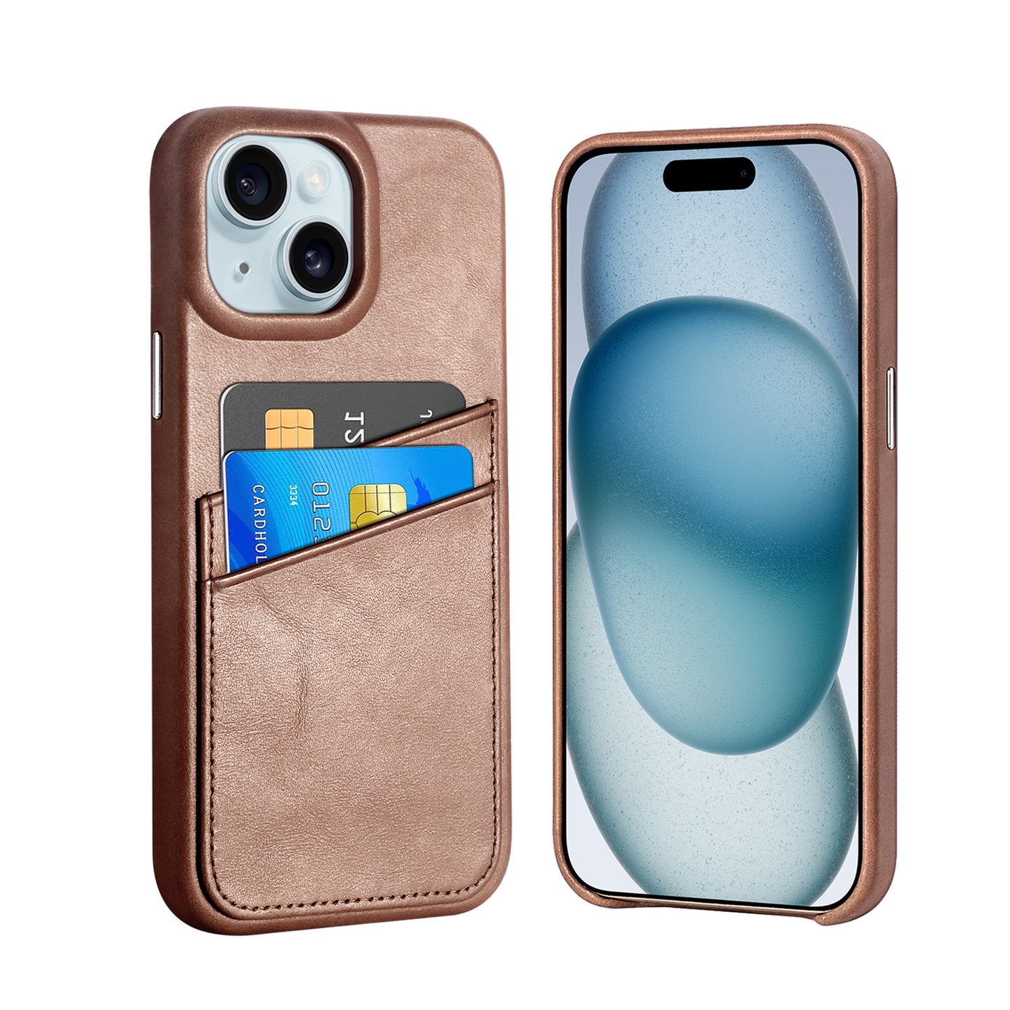 IPHONE PURSE WITH 2 CREDIT CARD HOLDER