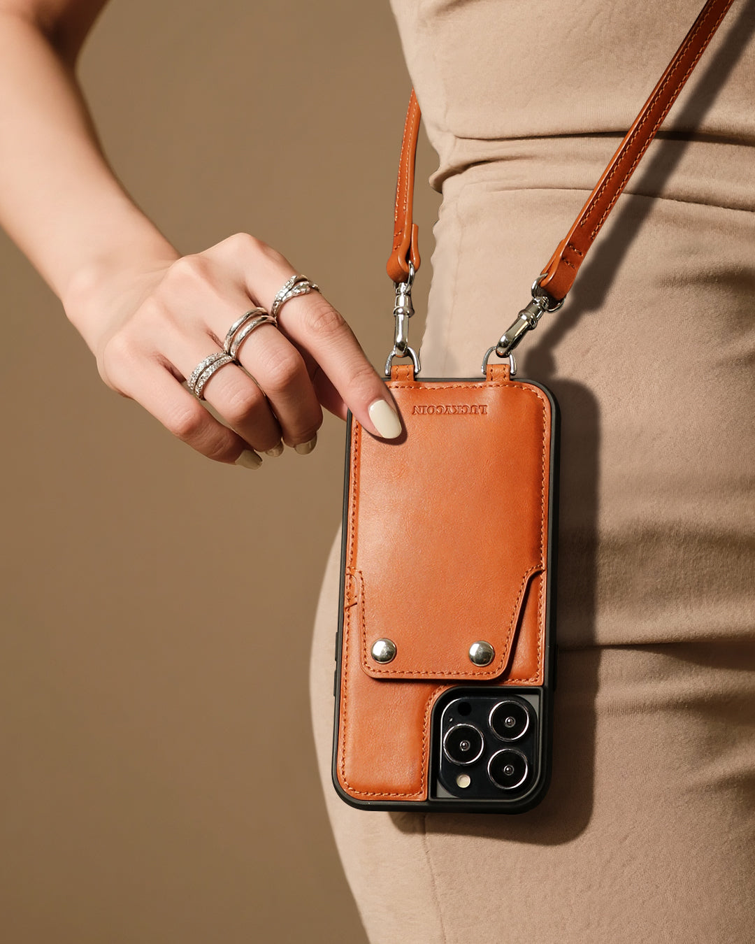 CROSSBODY SLIMSNAP CASE|RETRO PATTERN