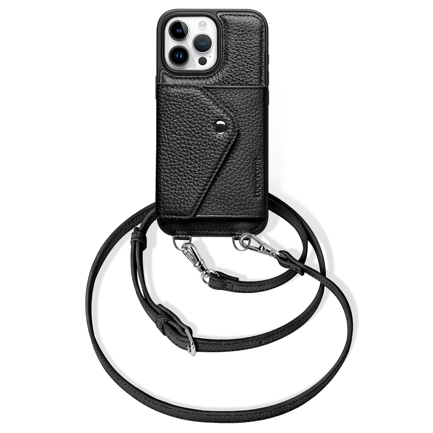 IPHONE CROSSBODY WALLET CASE | LITSCHI-MUSTER