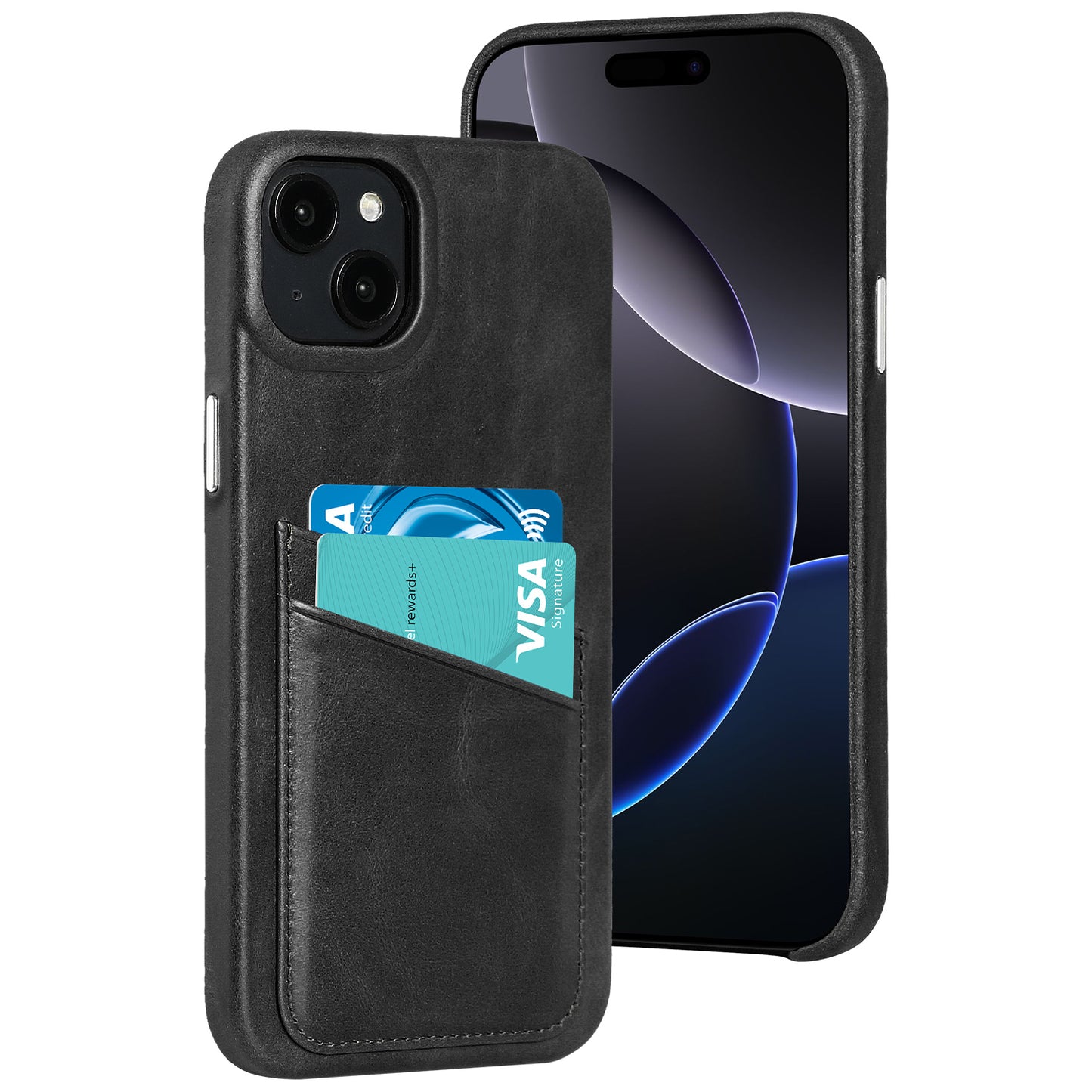 IPHONE PURSE WITH 2 CREDIT CARD HOLDER
