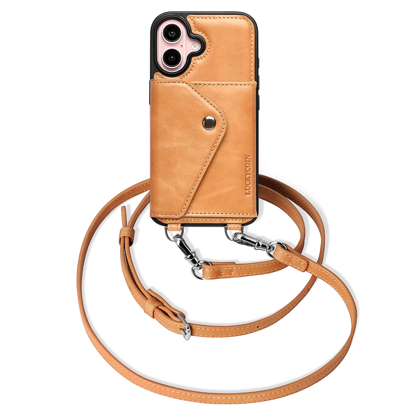 IPHONE CROSSBODY CASE|FULL-GRAIN LEATHER