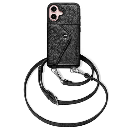 IPHONE CROSSBODY CASE|FULL-GRAIN LEATHER
