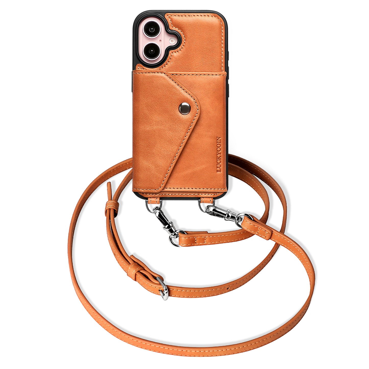 IPHONE CROSSBODY WALLET CASE|RETRO PATTERN