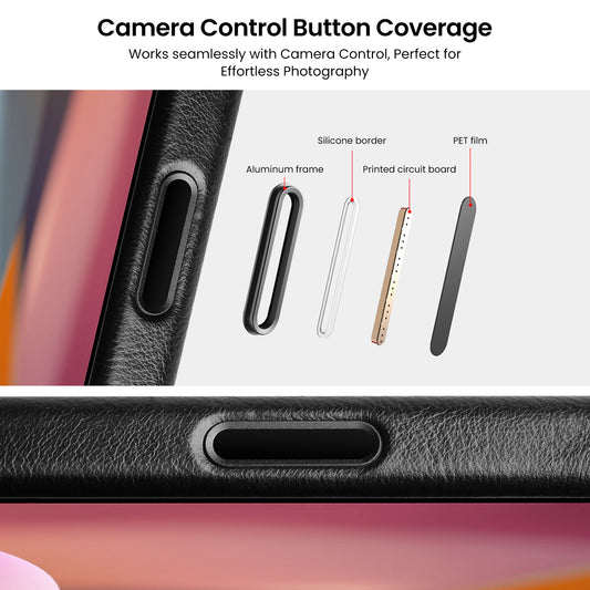 MAGSAFE CASE|FULL-GRAIN LEATHER|BLACK