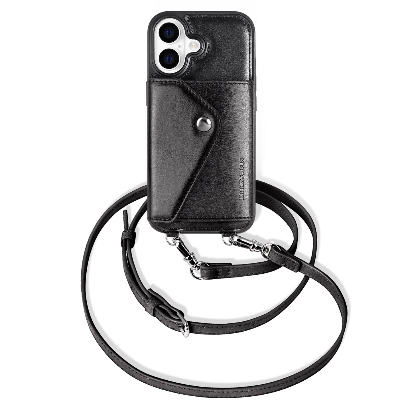 IPHONE CROSSBODY CASE|FULL-GRAIN LEATHER