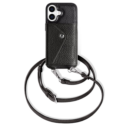 IPHONE CROSSBODY CASE|FULL-GRAIN LEATHER