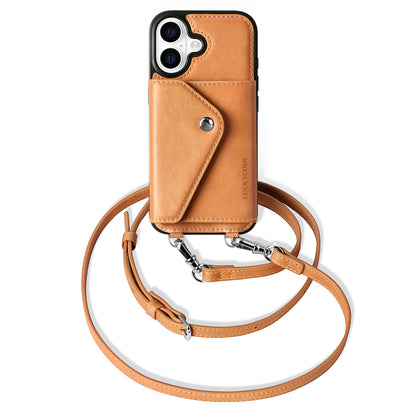 IPHONE CROSSBODY CASE|FULL-GRAIN LEATHER
