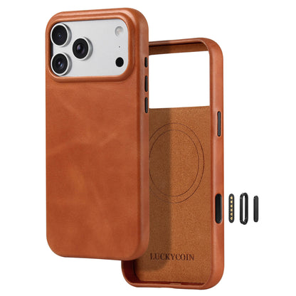 Full-Grain Leather Phone Case | Brown