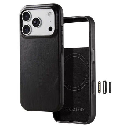 Full-Grain Leather Phone Case | Black