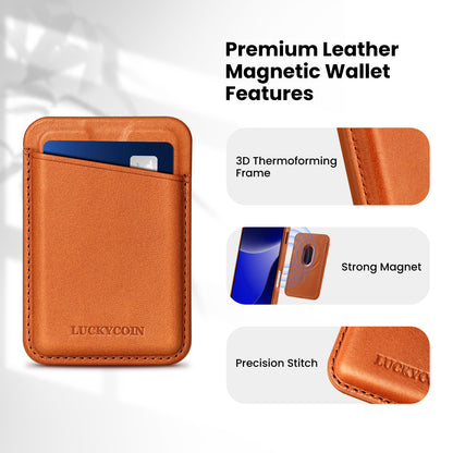 MAGSAFE LEATHER WALLET WITH CASE