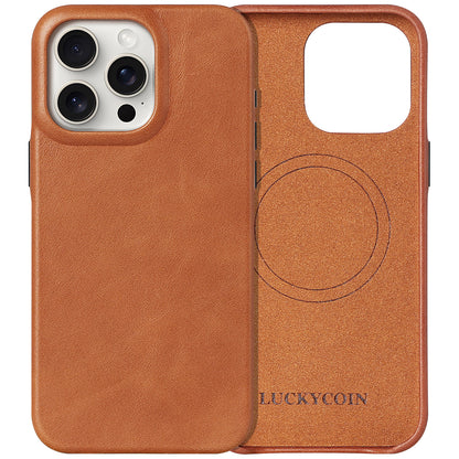 Full-Grain Leather Phone Case | Brown