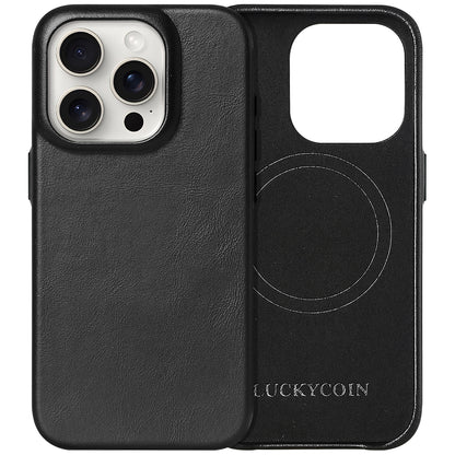 Full-Grain Leather Phone Case | Black