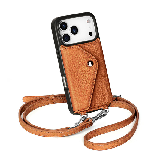 IPHONE CROSSBODY CASE|LYCHEE PATTERN