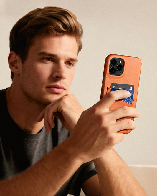 IPHONE PURSE WITH 2 CREDIT CARD HOLDER