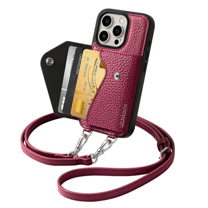 Crossbody Wallet Case | Rose Purple