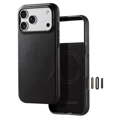 Full-Grain Leather Phone Case | Black