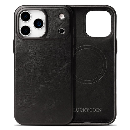 Full-Grain Leather Phone Case | Black