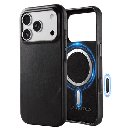 Full-Grain Leather Phone Case | Black