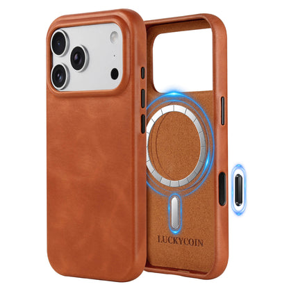 Full-Grain Leather Phone Case | Brown