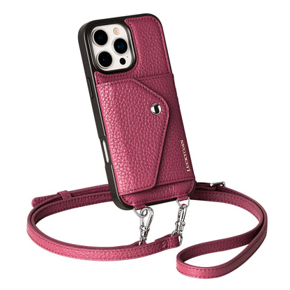 Crossbody Wallet Case | Rose Purple
