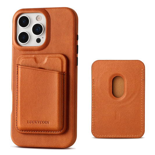 MAGSAFE LEATHER WALLET WITH CASE
