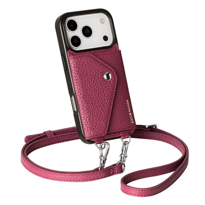 Crossbody Wallet Case | Rose Purple