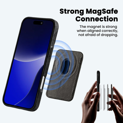 MAGSAFE LEATHER WALLET WITH CASE