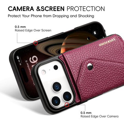Crossbody Wallet Case | Rose Purple