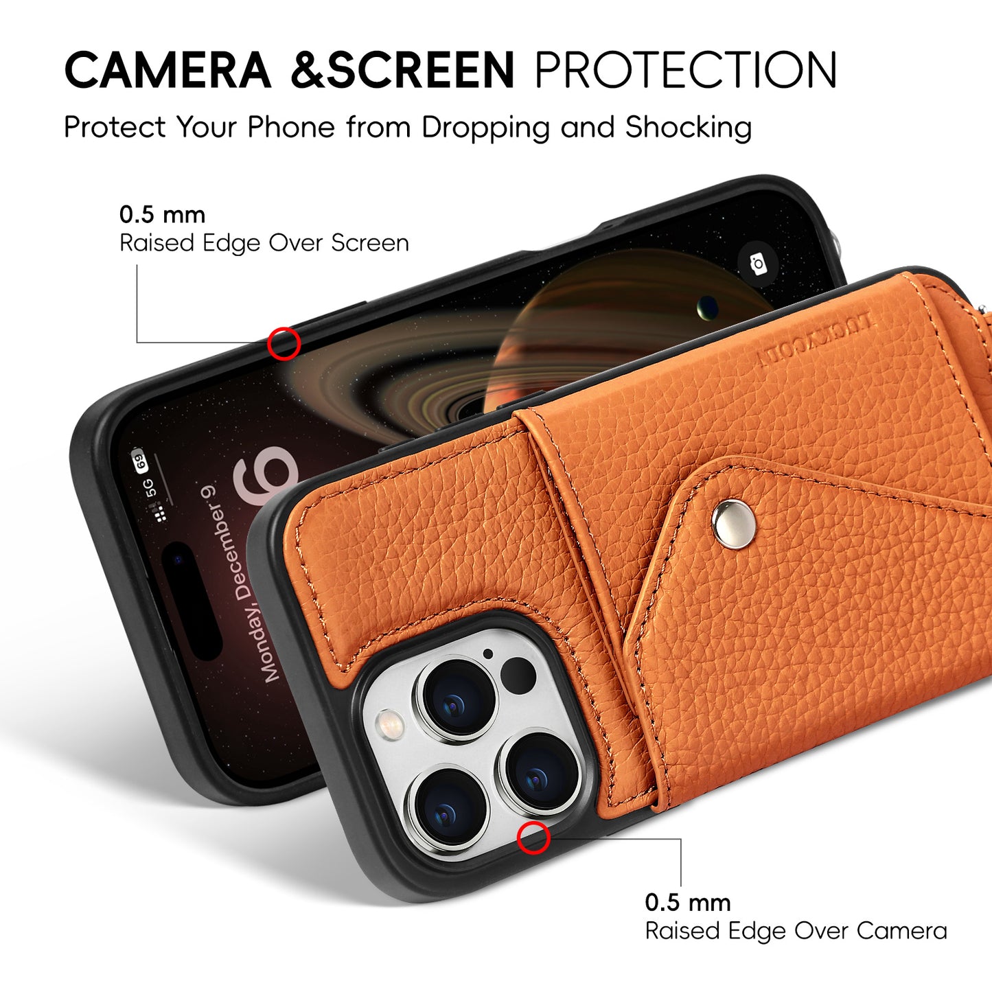 FUNDA BANDOLERA PARA IPHONE | ESTAMPADO LICHI 