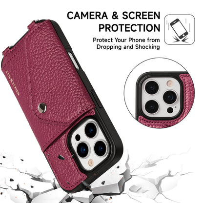 Crossbody Wallet Case | Rose Purple