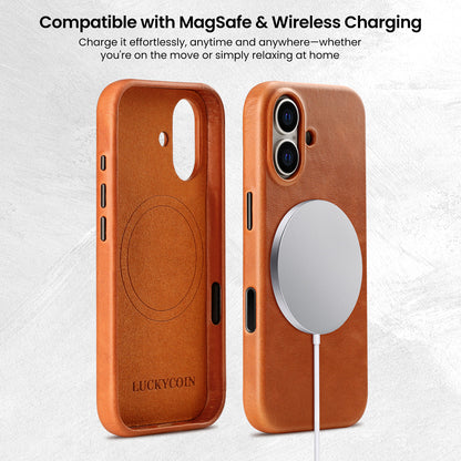 MAGSAFE CASE|FULL-GRAIN LEATHER|BROWN
