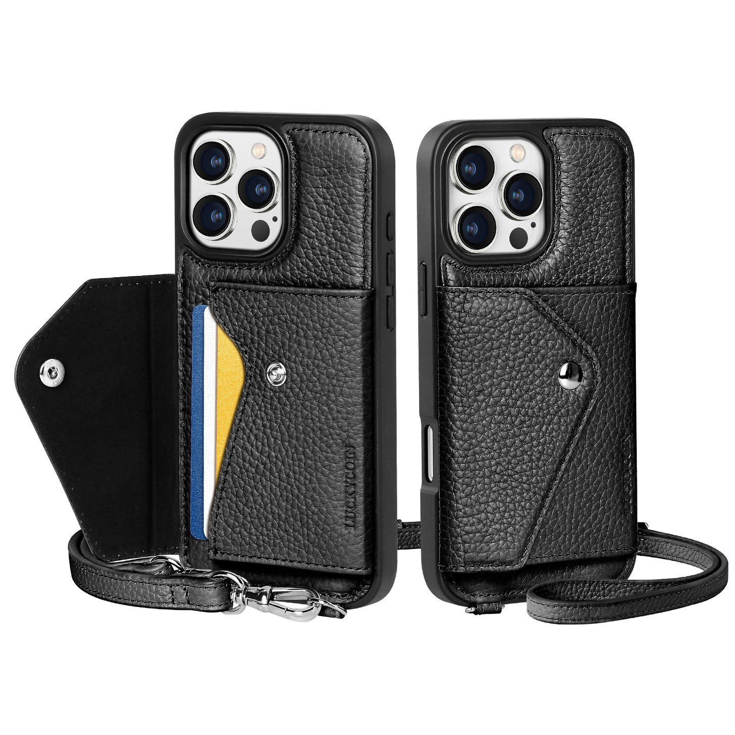 FUNDA BANDOLERA PARA IPHONE | ESTAMPADO LICHI 
