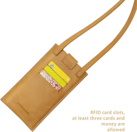 Leather Crossbody Bags with Credit Card Slots