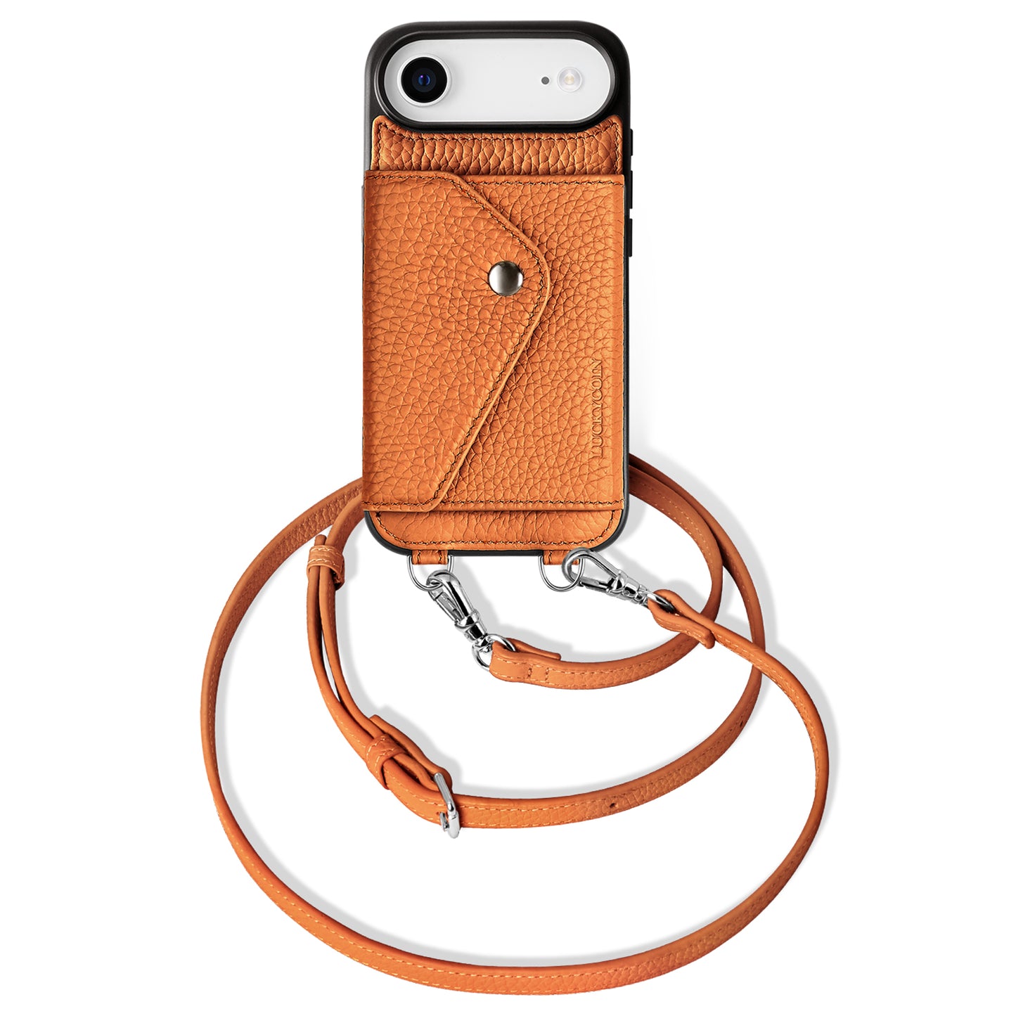 IPHONE CROSSBODY CASE|FULL-GRAIN LEATHER