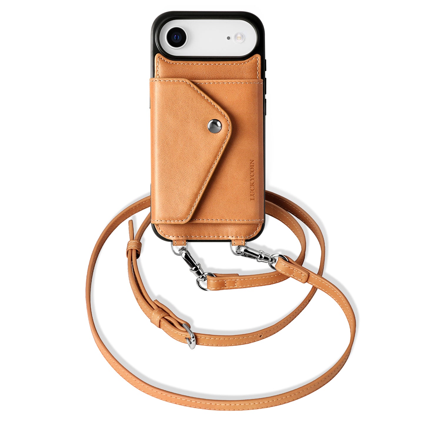 IPHONE CROSSBODY CASE|FULL-GRAIN LEATHER