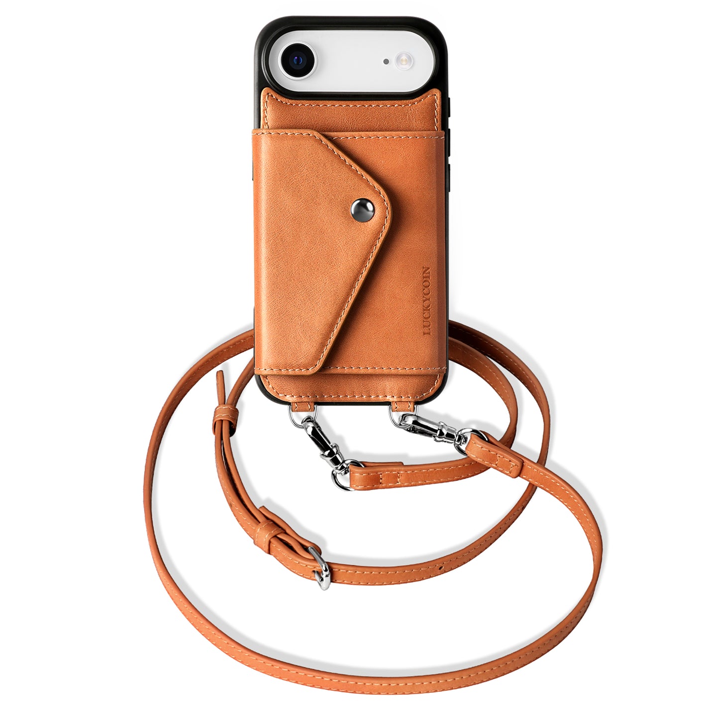 IPHONE CROSSBODY CASE|FULL-GRAIN LEATHER