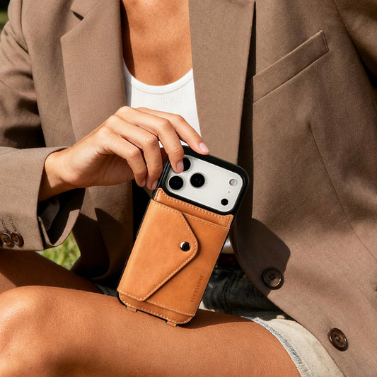 IPHONE CROSSBODY CASE|FULL-GRAIN LEATHER