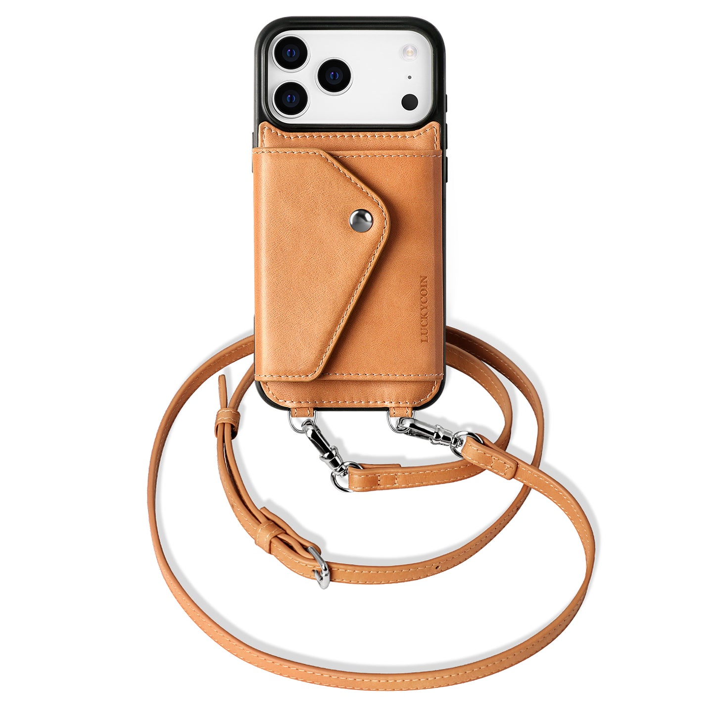 IPHONE CROSSBODY CASE|FULL-GRAIN LEATHER