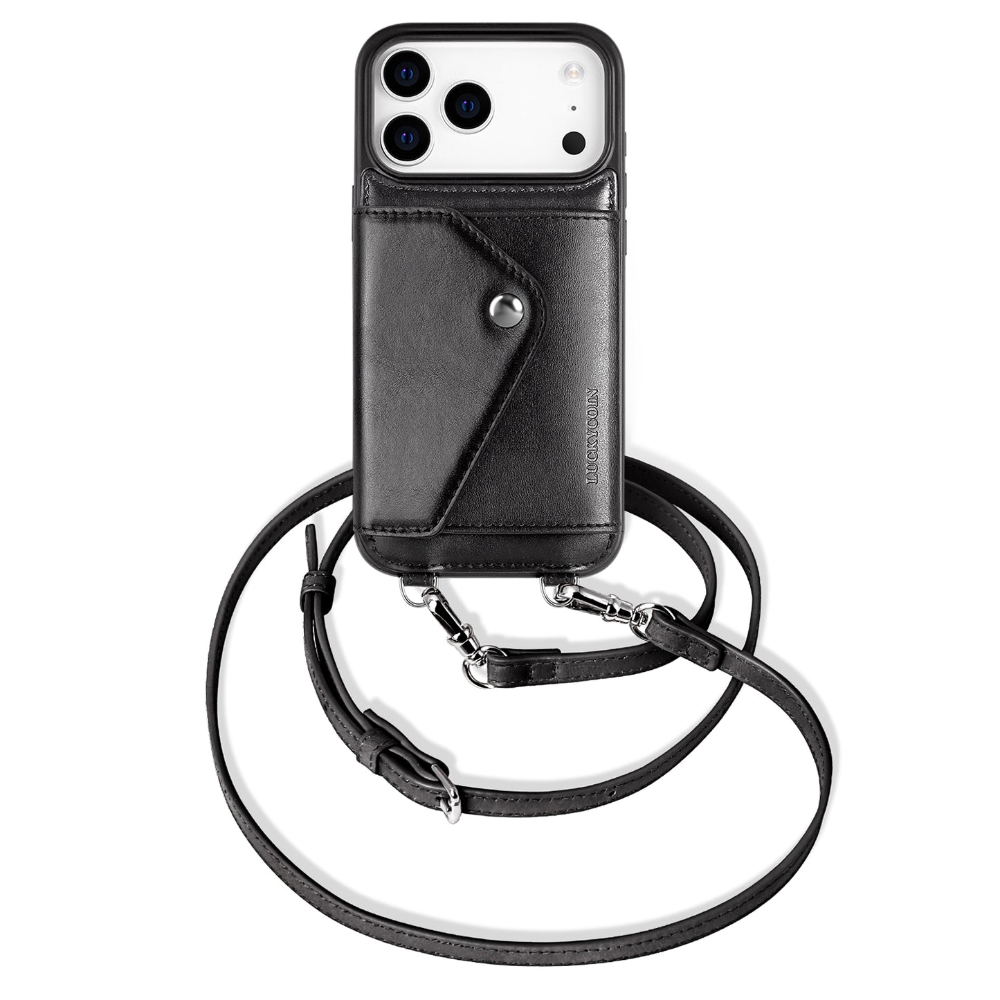 IPHONE CROSSBODY CASE|FULL-GRAIN LEATHER