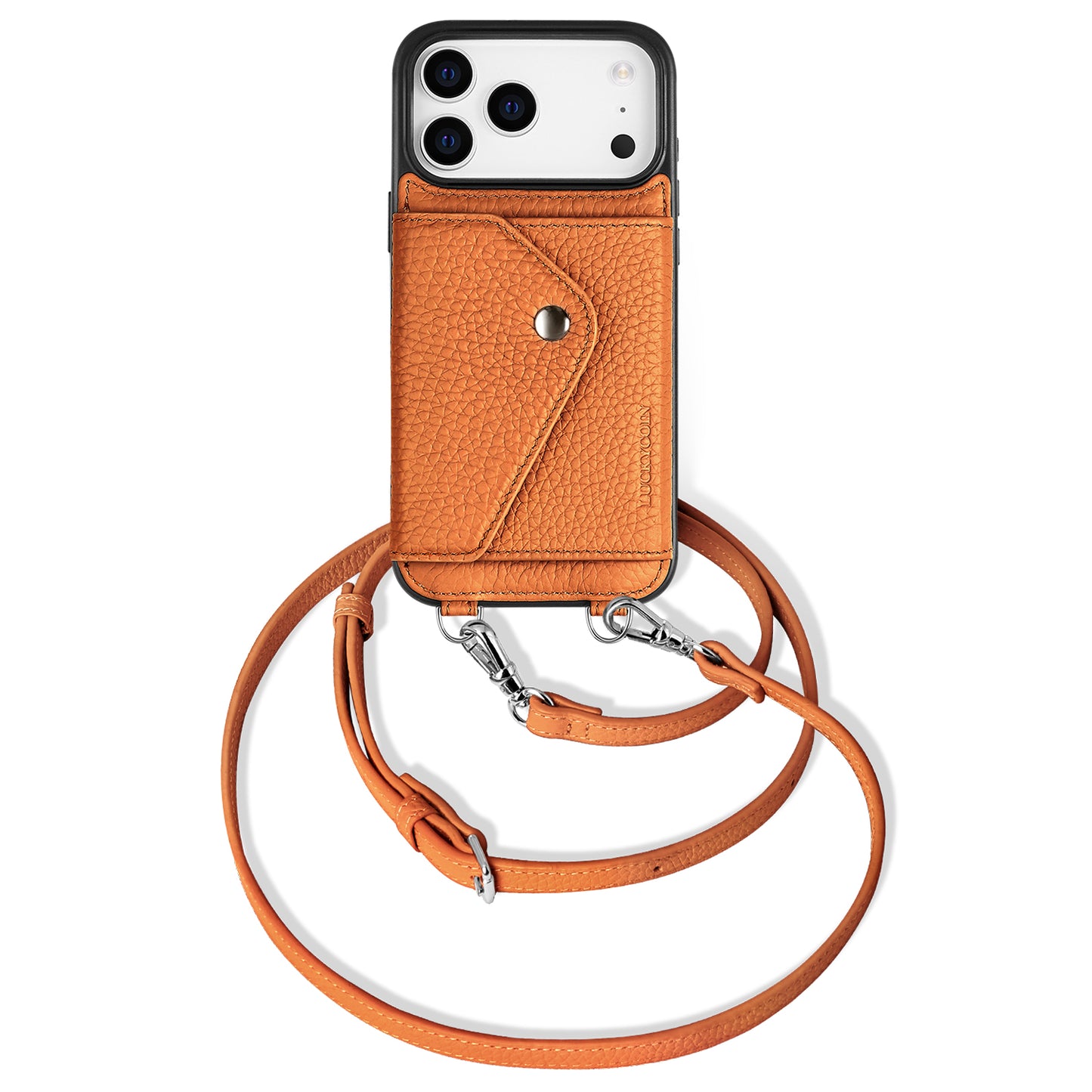 IPHONE CROSSBODY CASE|FULL-GRAIN LEATHER
