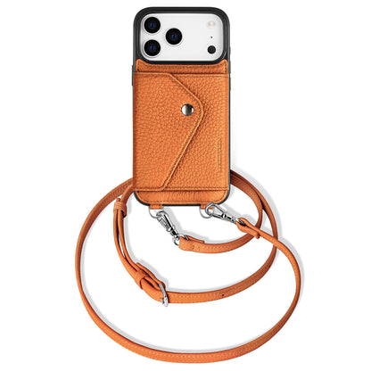 IPHONE CROSSBODY CASE|FULL-GRAIN LEATHER