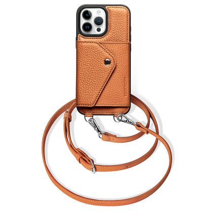 IPHONE CROSSBODY CASE|FULL-GRAIN LEATHER