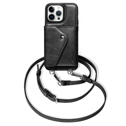 IPHONE CROSSBODY WALLET CASE|RETRO PATTERN