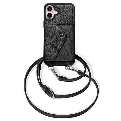 IPHONE CROSSBODY CASE|FULL-GRAIN LEATHER