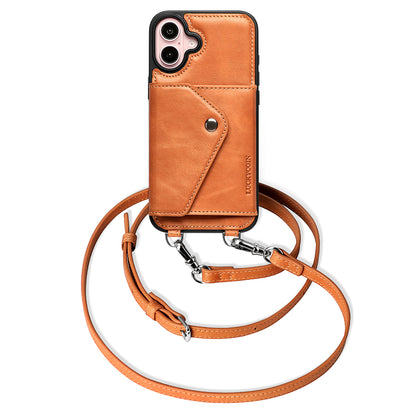 IPHONE CROSSBODY CASE|FULL-GRAIN LEATHER