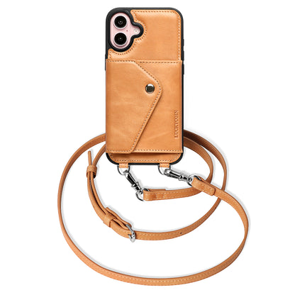 IPHONE CROSSBODY CASE|FULL-GRAIN LEATHER